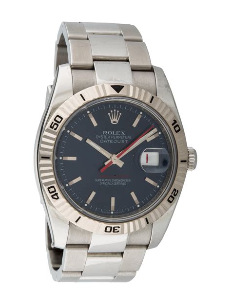 rolex oyster perpetual datejust turn o graph